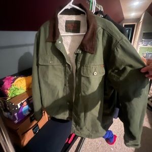 Woolrich Sherpa lined coat